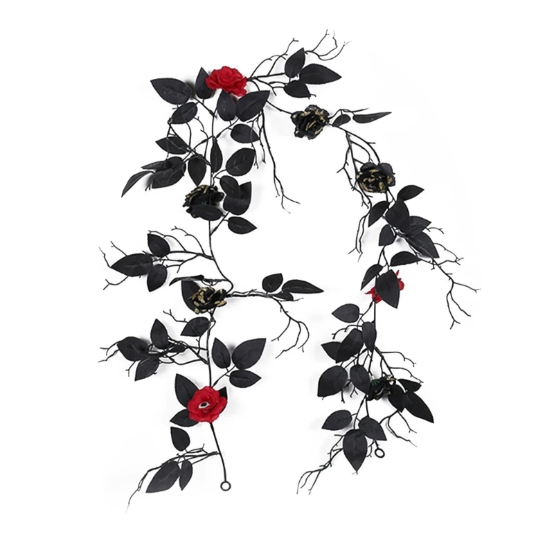 

Festive Halloween Rose Vine Prop Create a Spooky with this Exquisite Decoration