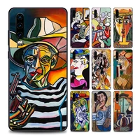 picasso abstract art painting phone case for huawei p10 lite p20 p30 p40 lite p50 pro plus p smart z soft silicone