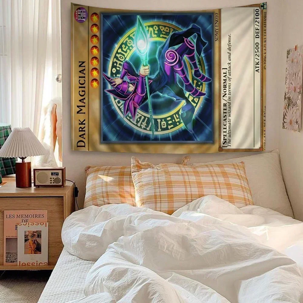 Фото Yu-Gi-Oh MONSTER CARD мультяшный гобелен искусство научная фантастика домашний декор для комнаты настенный домашний декор №5