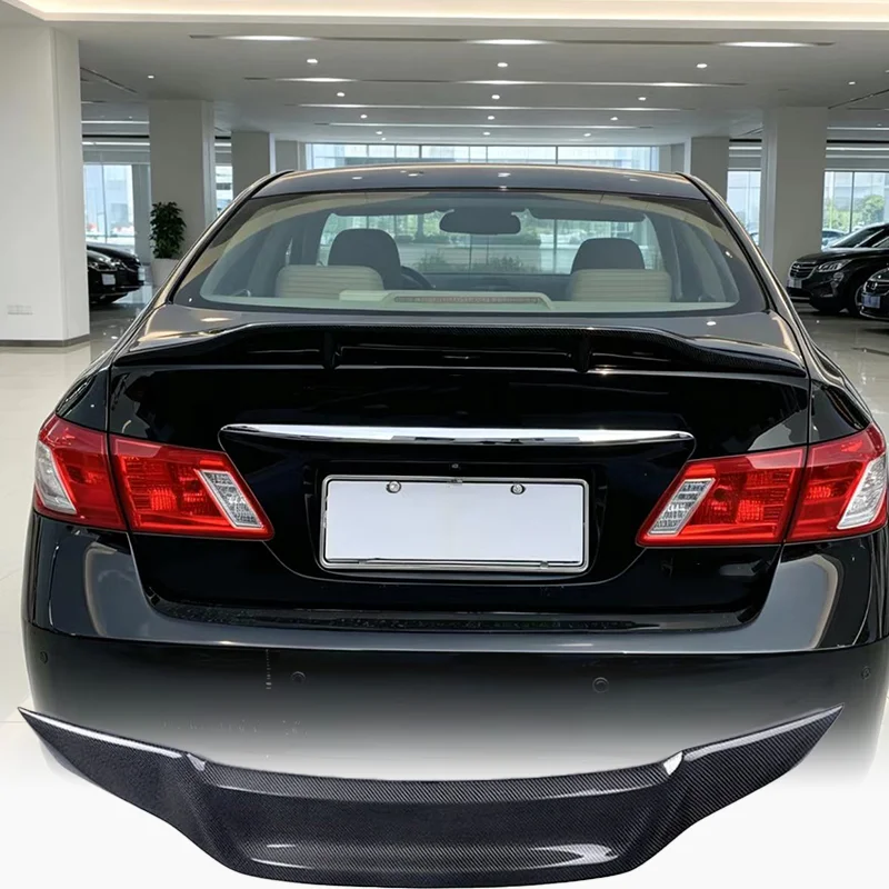 Фото Подходит для Lexus ES 2006-2012 годов выпуска, модификация заднего спойлера ES350 ES240, настоящий карбоновый задний спойлер R-типа. №5