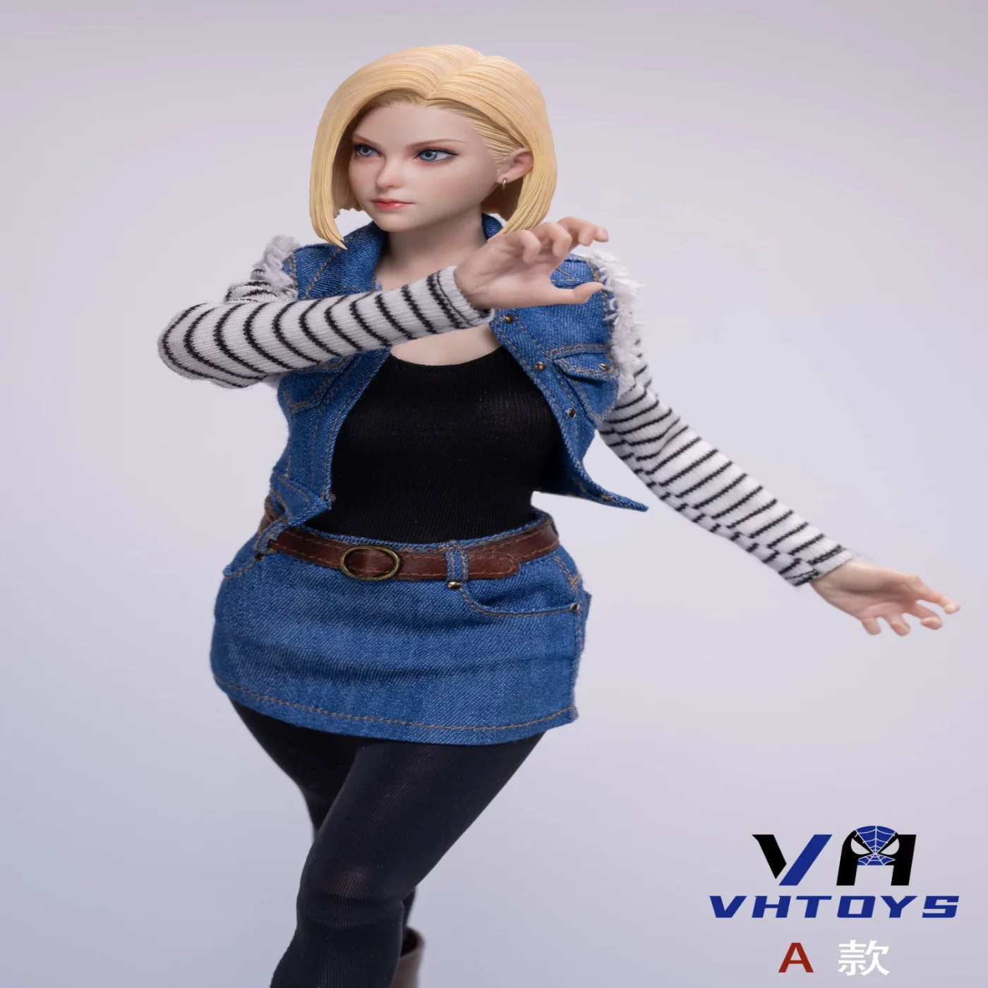 Фото VHTOYS AH001 1/6 Женская фигурка солдата с 18 подвижными точками артикуляции, модель головы с вырезанными глазами, подходит для 12-дюймовых фигурок, в наличии №2