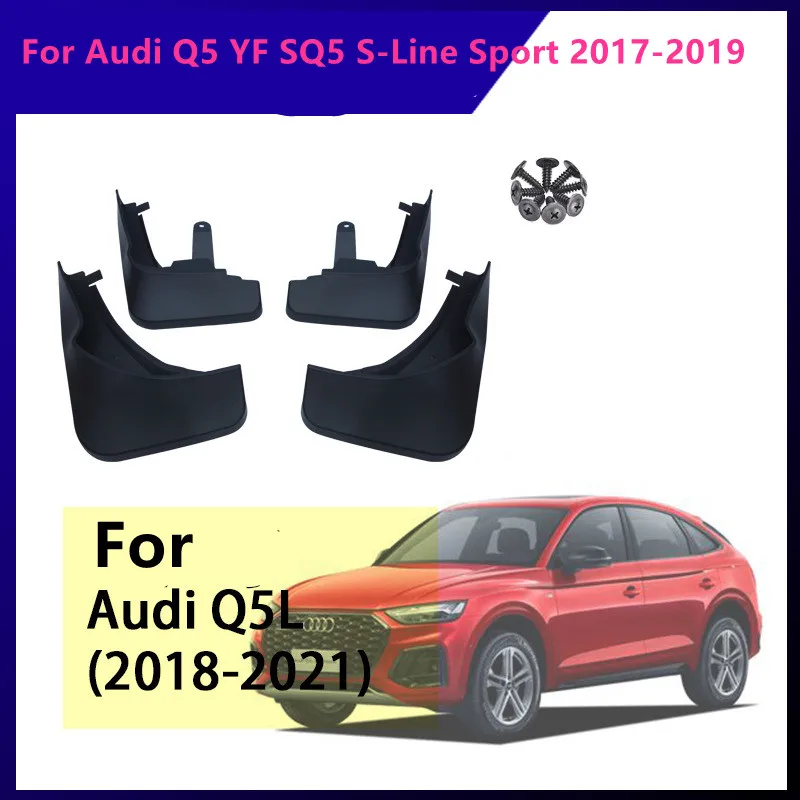 

4 шт., брызговики для Audi Q5 YF SQ5 S-Line Sport 2017 2018 2019