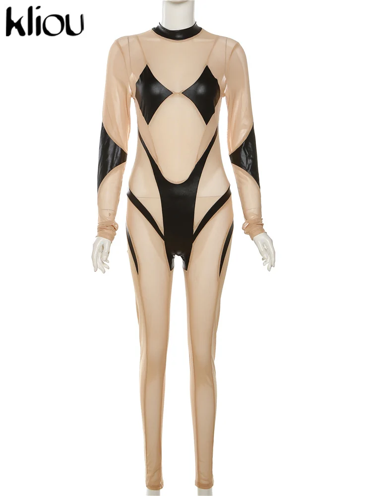 Женские облегающие комбинезоны клиу в стиле пэчворк