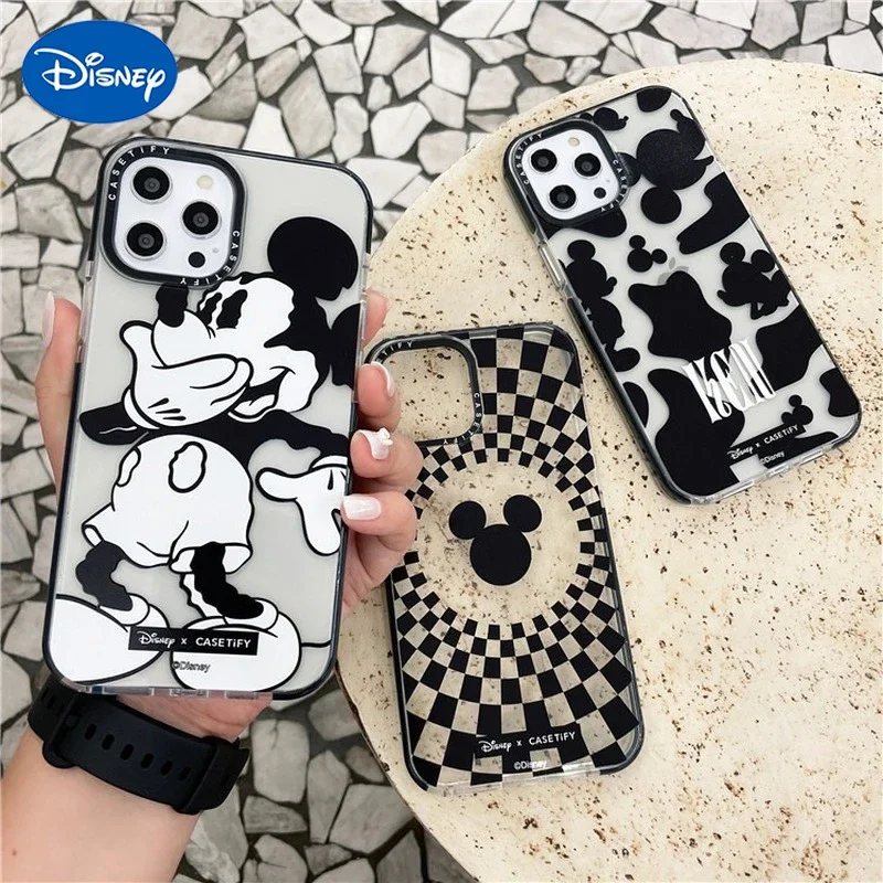 Чехол для телефона Disney с Микки Маусом IPhone 13promax 12 11 Pro Promax аниме противоударный
