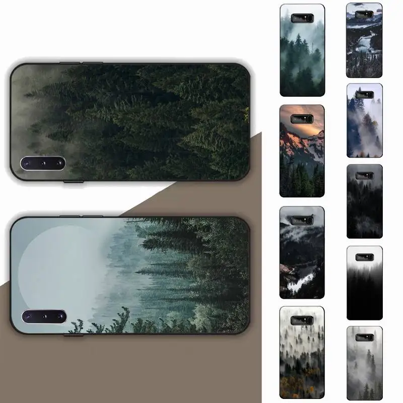 

Mountain Forest Phone Case for Samsung Note 5 7 8 9 10 20 pro plus lite ultra A21 12 72