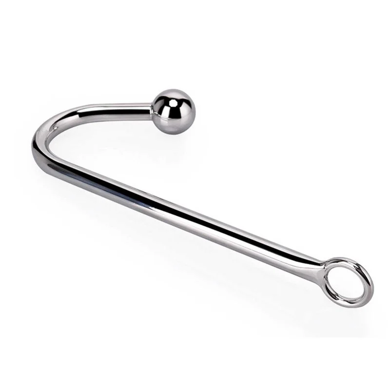 Анальный крючок из нержавеющей стали для массажа простаты секс-игрушки анальная