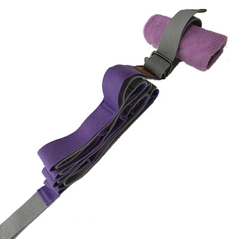 Эластичный растягивающийся ремень с разрезами для тренировки ног эластичный