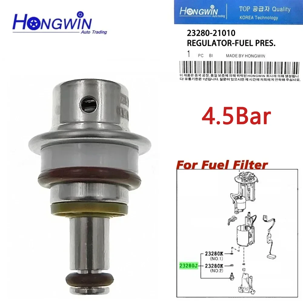 

23280-21010 Регулятор давления топлива-регулятор давления Efi подходит для Toyota Corolla 1.8L-L4 23280 21010/ 05-06 2328021010