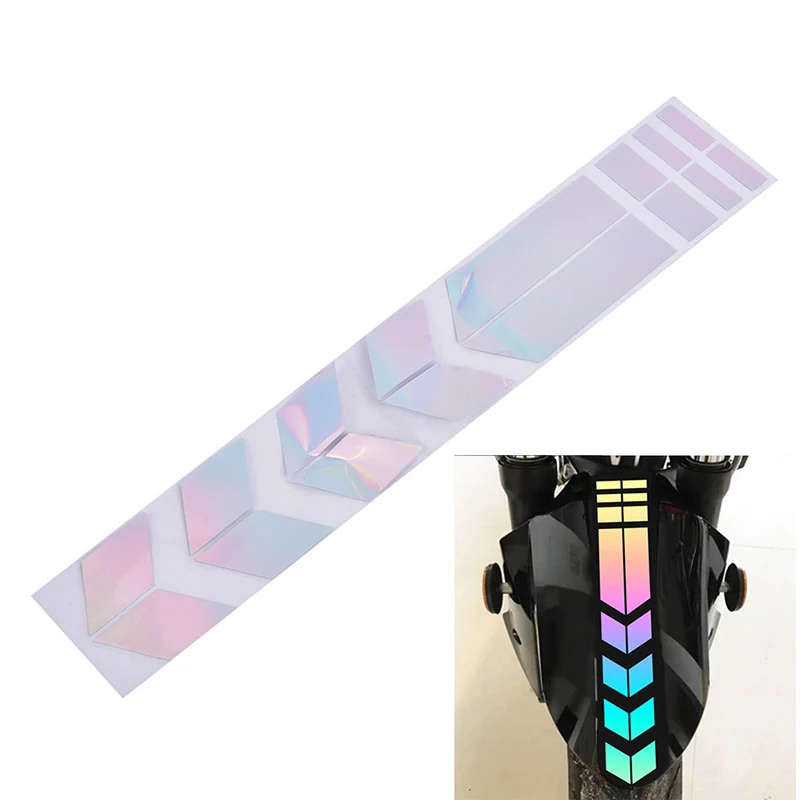 

1 Pcs Waterproof Decors Universal Car Motorcycle Reflective Stickers Wheel Car Decals on Fender Car Stickers and Decals