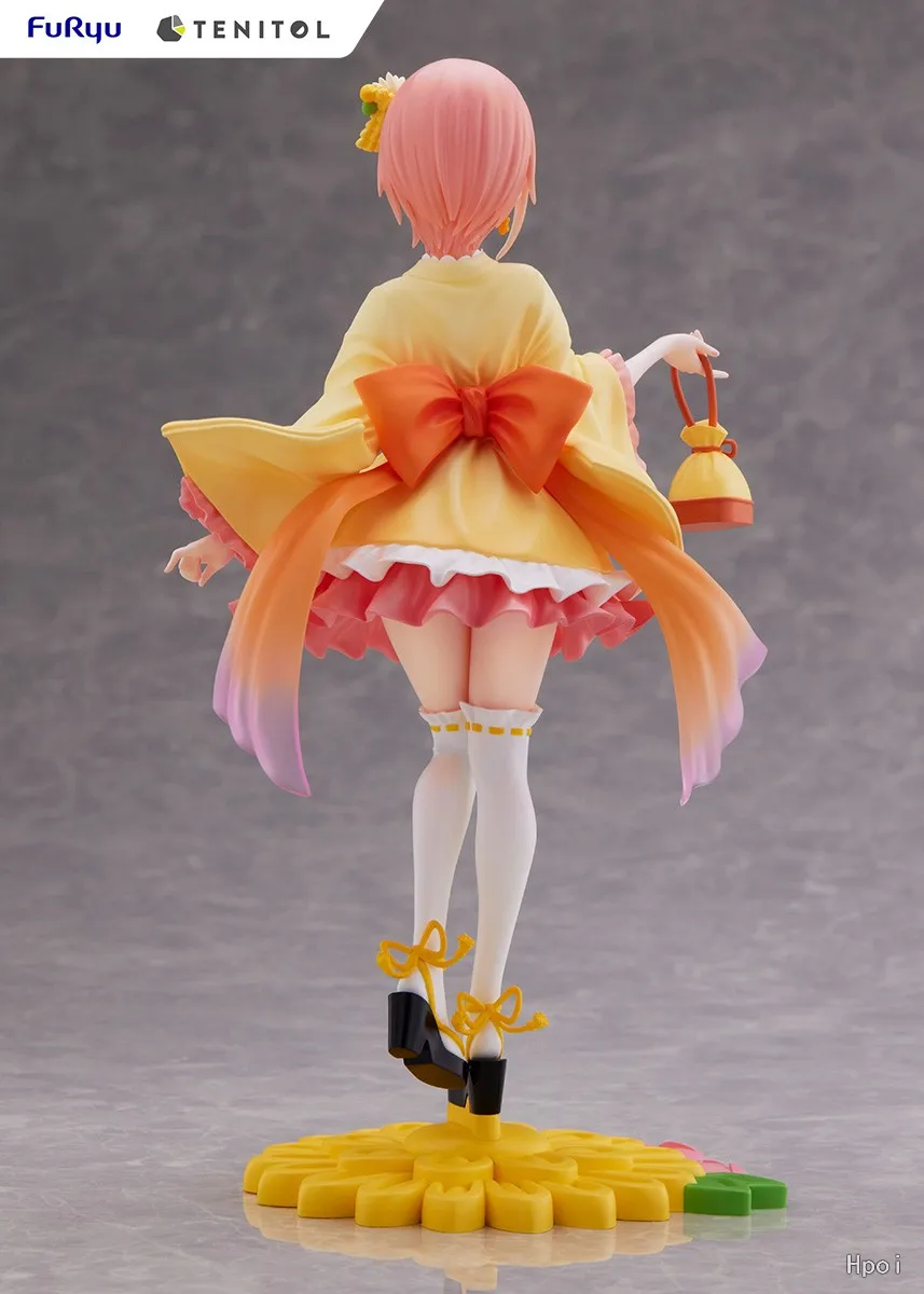 Фото 【ZW】Оригинальная фигурка FuRyu TENITOL Movie Five-Part Bride Ichika в юката-платье, модель-игрушка, подарок №2