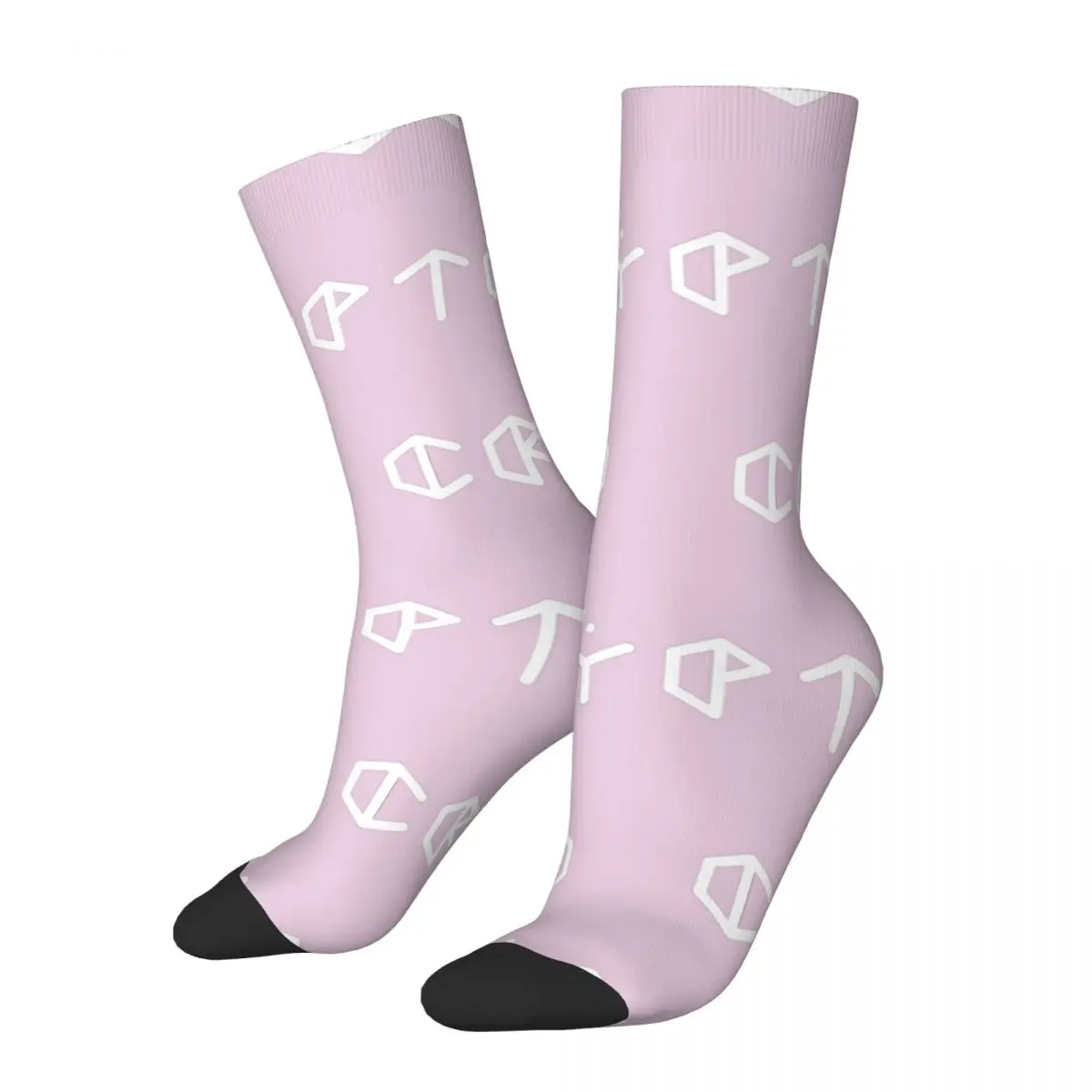 

Funny Happy Men's compression Socks Crypto Currency Retro Harajuku Bitcoin Cryptocurrency Meme Seamless Crew Crazy Sock