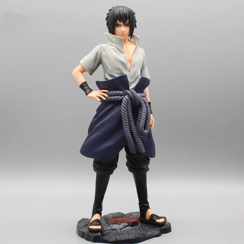 

32cm Anime Naruto Gatekeeper Sasuke Uchiha Gk Model Statue Ornaments CW Figures Peripheral Collection Decoration Birthday Gifts