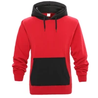 hoodies sweatshirts men woman fashion solid color red black gray pink autumn winter fleece hip hop hoody male brand casual tops