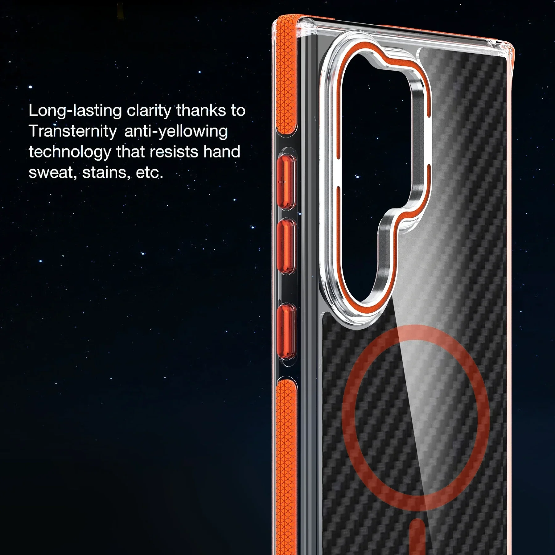 Противоскользящий армированный чехол Magsafe из поликарбоната в стиле милитари для