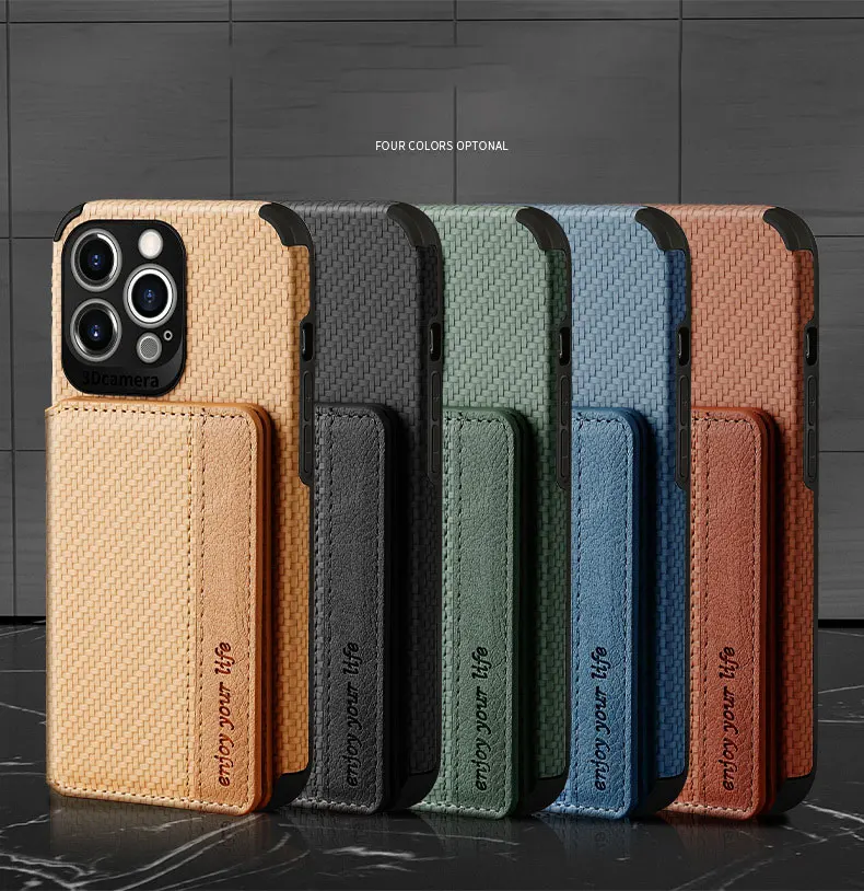 

Wallet Credit Card Slot Back Cover For iPhone 14 13 12 11 Pro Max 6 7 8 Plus X XS Max XR SE 2020 Wrest Luxury PU Leather Case