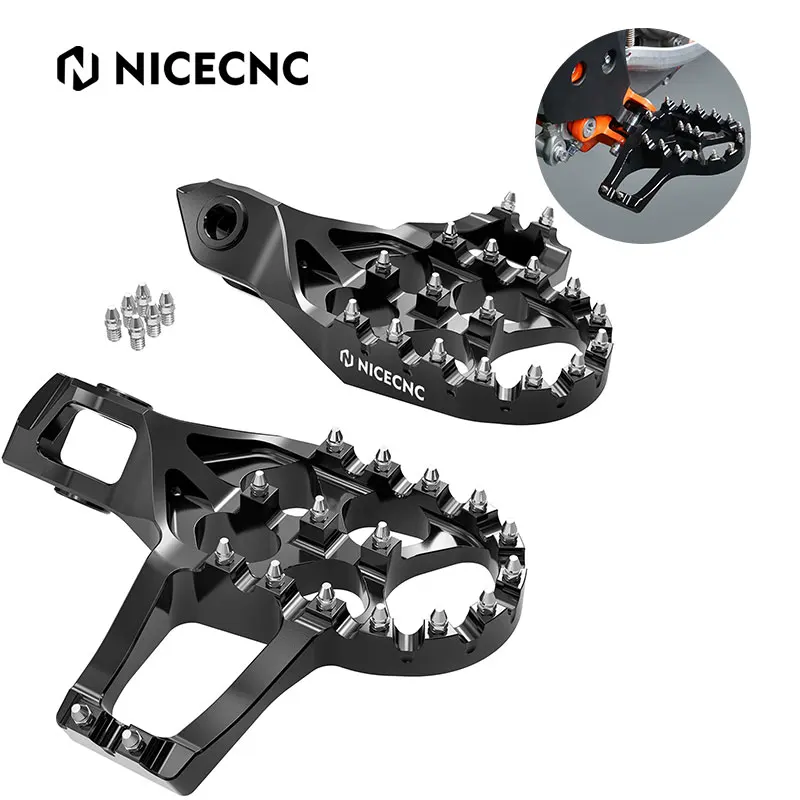 

Extender Footrests Foot Pegs Footpeg For KTM SX XC SXF XCF 125 150 200 250 300 350 400 450 500 23-24 EXC EXCF XCW 125-500 2024