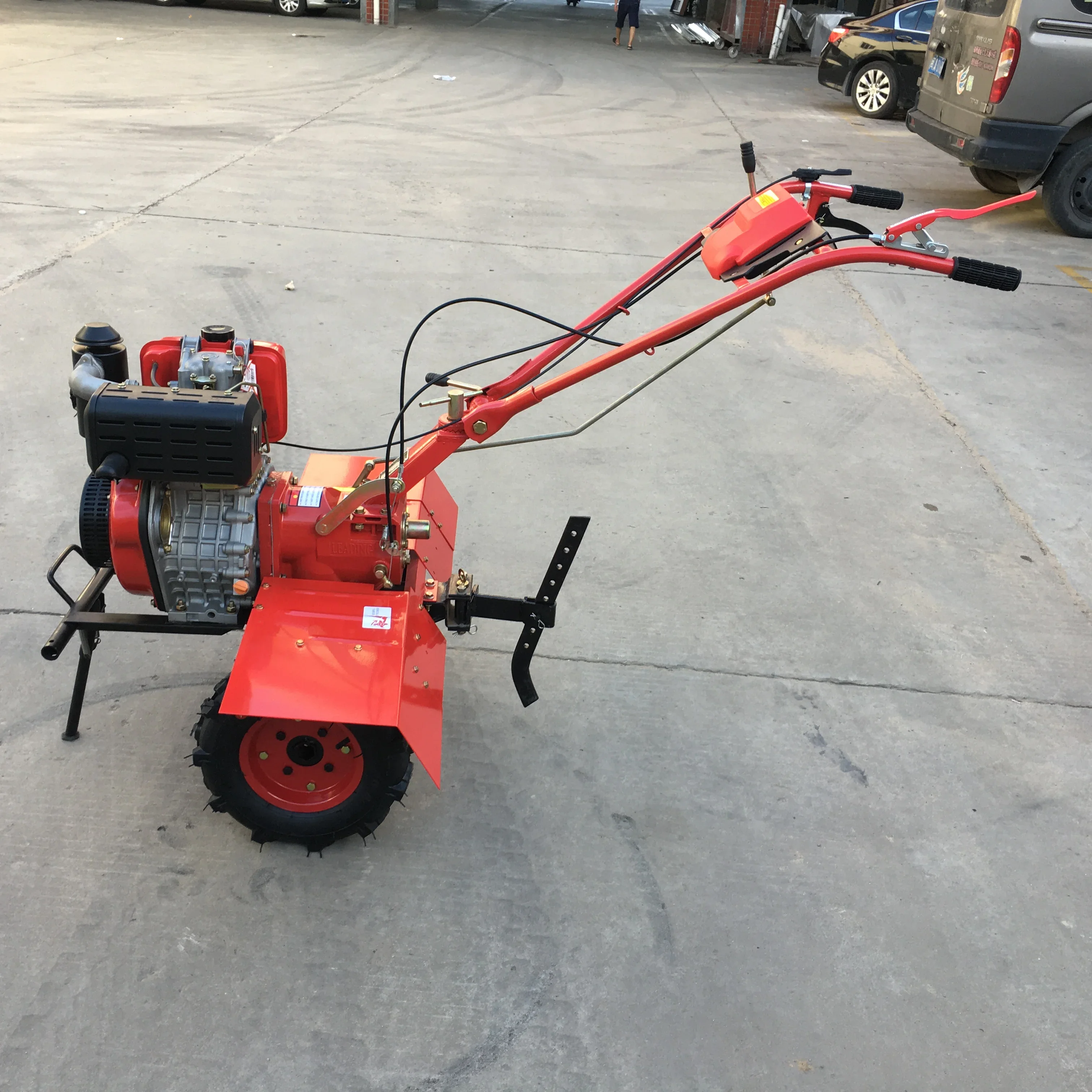 6.5hp 9hp фермерский садовый мини-культиватор 4-тактный роторный культиватор с 400 мм