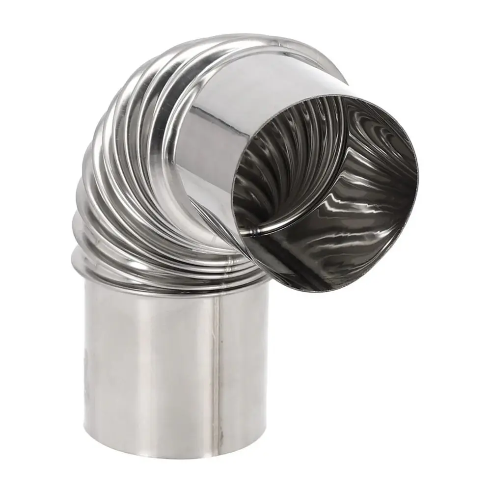 1 шт. 50/60/70/80/90/100 мм угловая труба 90 градусов налокотник газовый водонагреватель