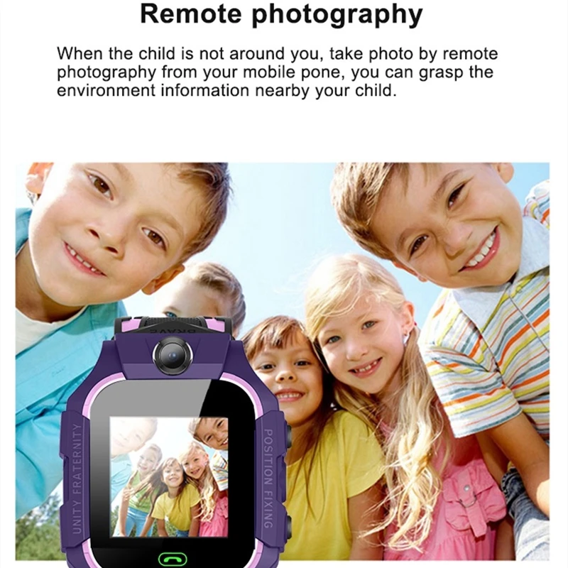 smartwatch kids xiaomi gps voice call sos help waterproof 4g kids smart watch camera locate phone watch for students boys girls free global shipping