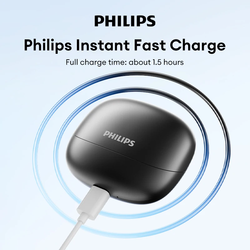 Новые беспроводные наушники Philips TAT2169 Bluetooth 5 4 30 часов длительный срок службы