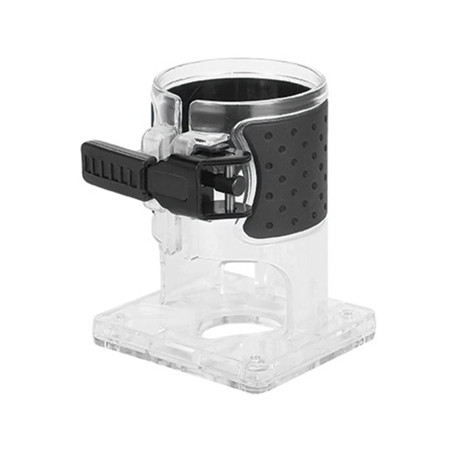 

With Adjustment Knob Power Tool Accessories Protective Shield Transparent PC Durable Professional Trimmer Base Wood Working