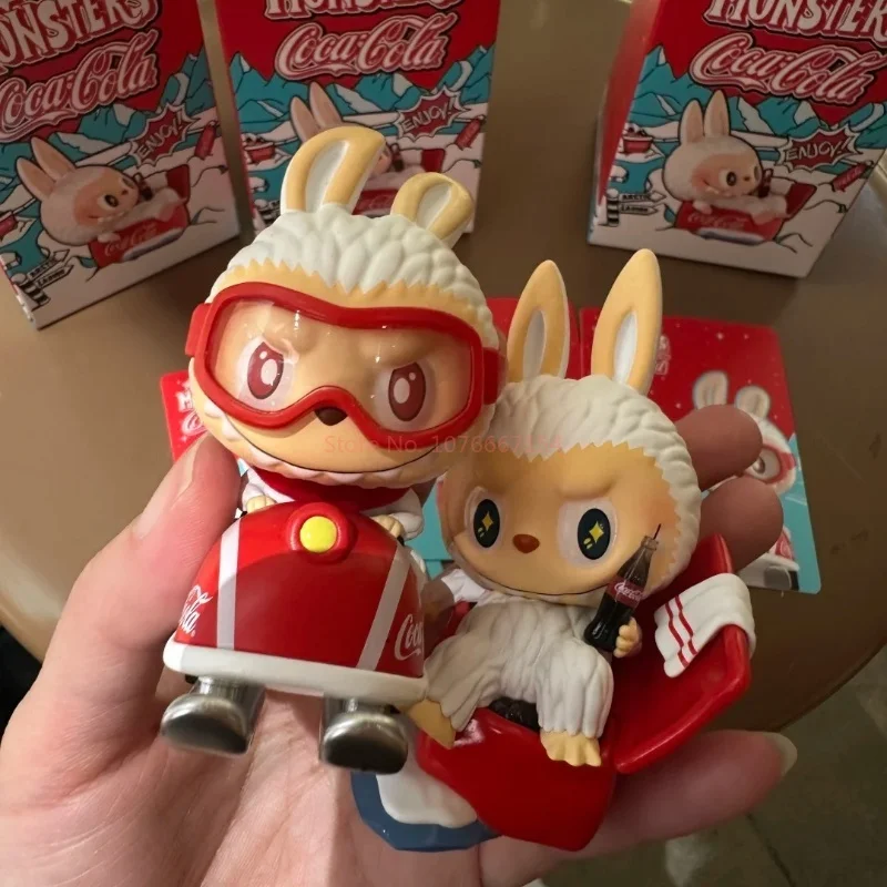 Genuinethe Monsters Coca Cola Labubu Series слепая коробка фигурка тайная модная коллекция