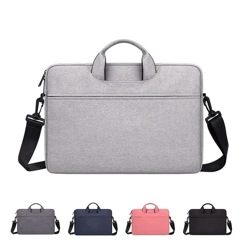 

Men Necessary Laptop Document Organizer Travel Package Shoulder Bag Business Ipad Phone Notebook Storage Handbag Zipper Supplies