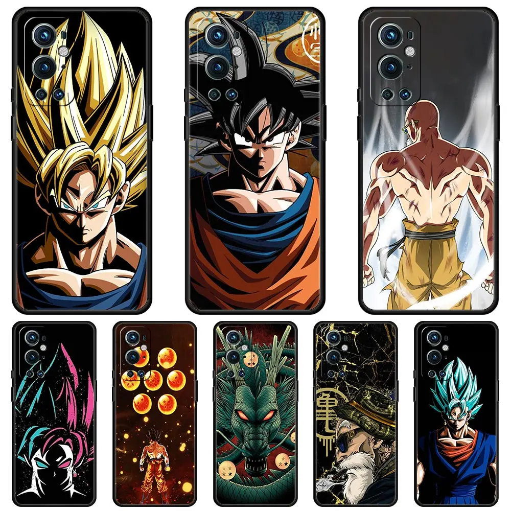 

Dragon Ball Cool Silicone Phone Case For OnePlus 8T 9 7 9R 7T 8 Pro Nord 2 N10 N100 CE N200 5G Soft Back Cover Fundas Coque