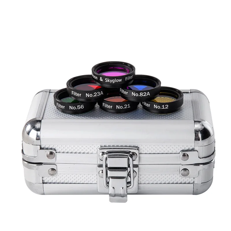 Семейный набор цветных фильтров 1 25 дюйма желтое оранжевое красное зеленое синее