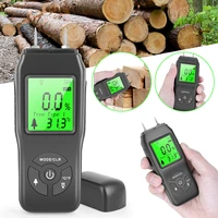 wood moisture meter wood humidity tester hygrometer timber damp detector tree density digital tester with large lcd display
