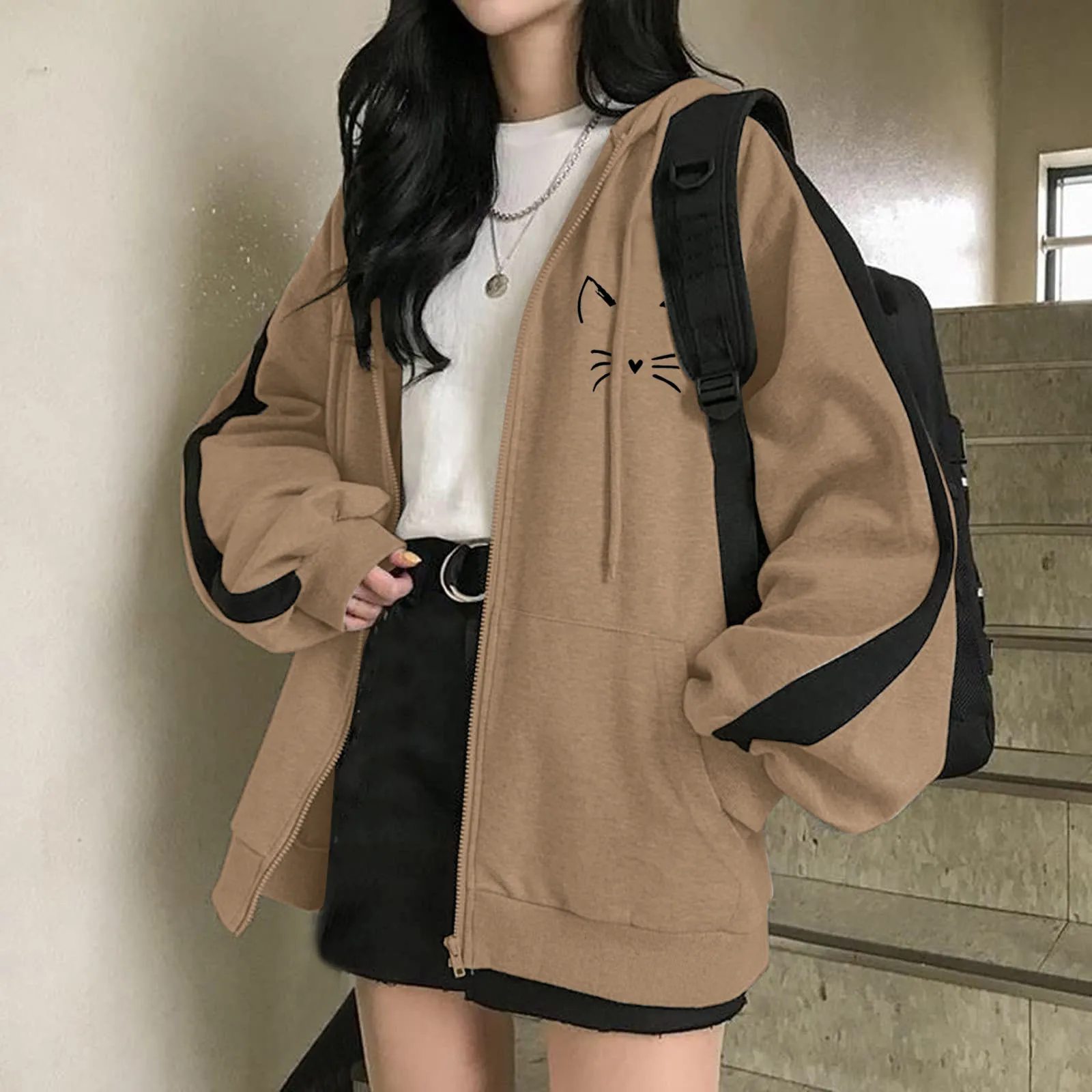 Бестселлер Amazon женская модная утолщенная толстовка с капюшоном на флисовой