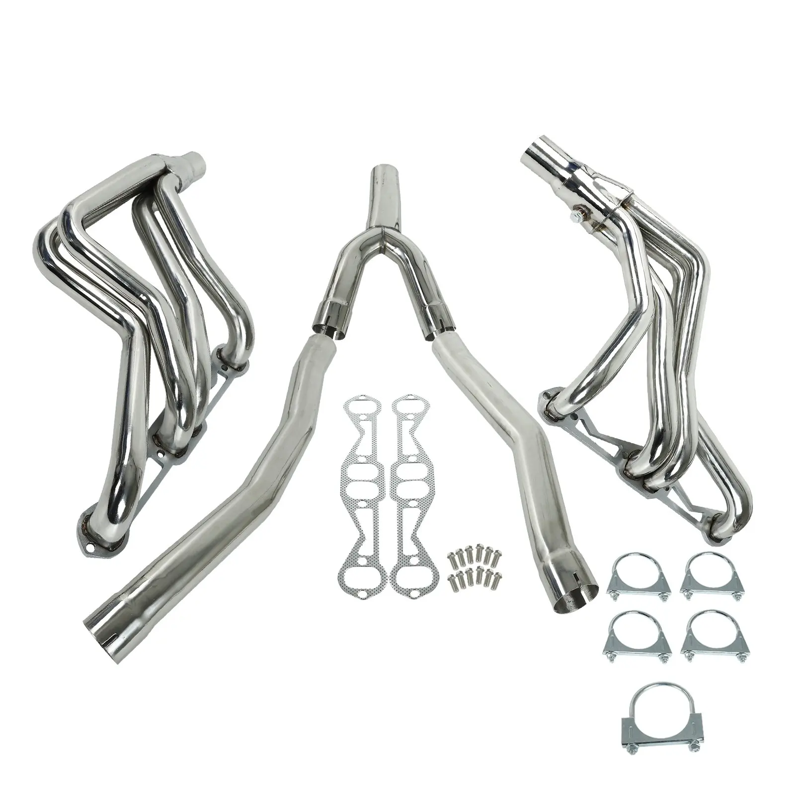 

High Quality Full Length Exhaust Header Manifold + Y-Pipe For 82-92 Camaro/Firebird SBC
