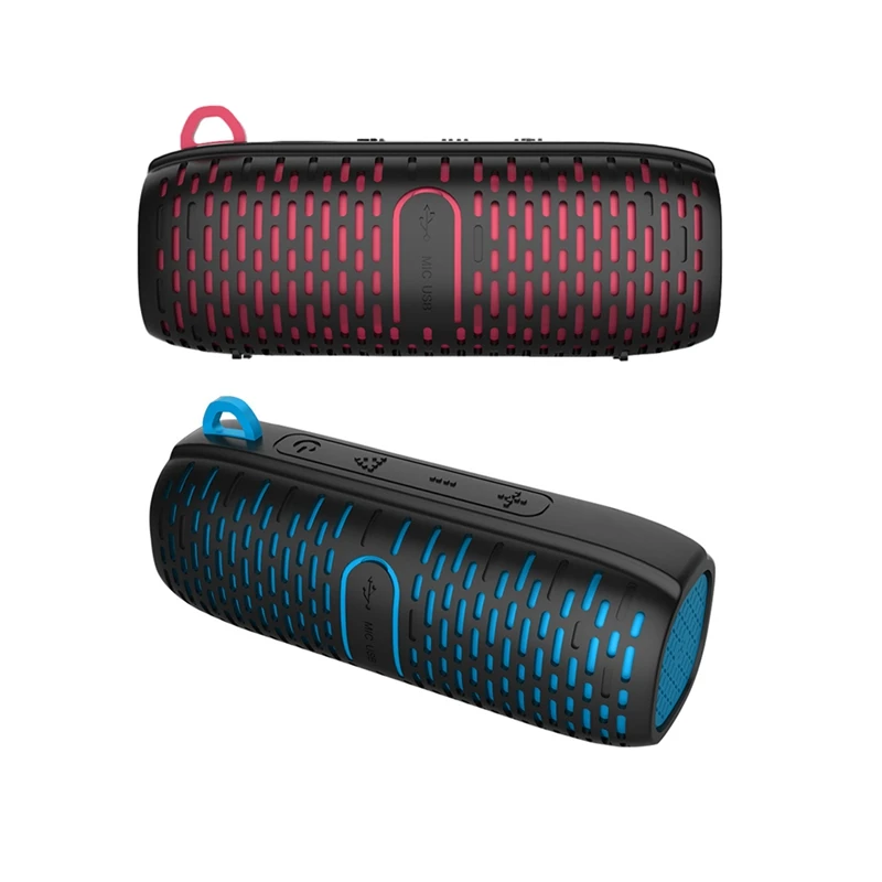 

Bluetooth Speaker Outdoor Waterproof 360 Music Surround with Mic