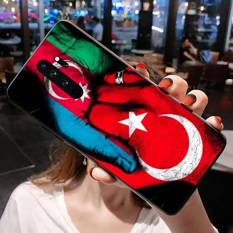 Флаг Азербайджана Buta для Redmi 9A 9 8A Note 11 10 8 8T Pro Max K20 K30 K40 | Мобильные телефоны и