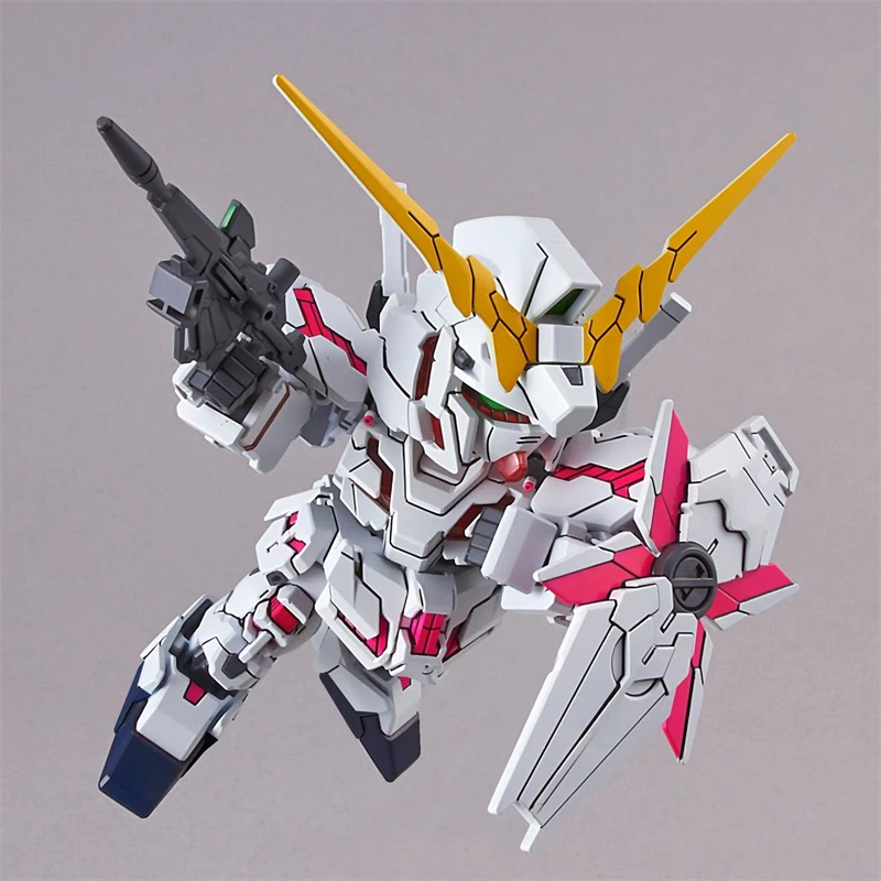 Bandai RX-0 единорог Gundam модель модели SDEX серии BB warrior сборная Фигурка сделай сам