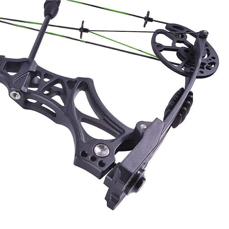 Archery M129 Compound Bow Carbon Arrow Set 30-70lbs Adjustable Hunting Let Off 80% Shooting Accessories