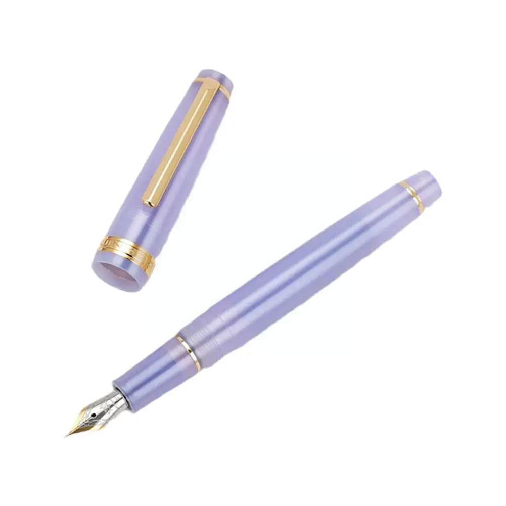 

Jinhao 82 перьевая ручка прозрачная пластиковая Вращающаяся ручка перо школа бизнес письмо 0,38 мм поставки популярный EF 0,5 мм F офис X7P3