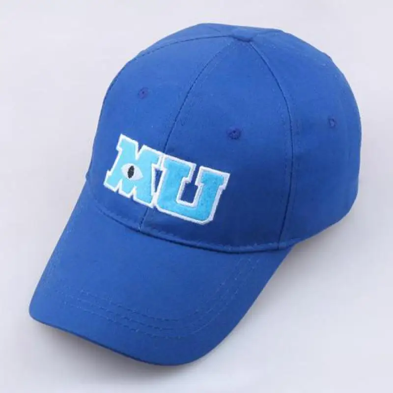 Baseball Caps For Men Cotton MU Embroidery Big Eye Monster University Women Sun Hats Boys Girls Hip Hop Sport Hat Bonnet Gorras