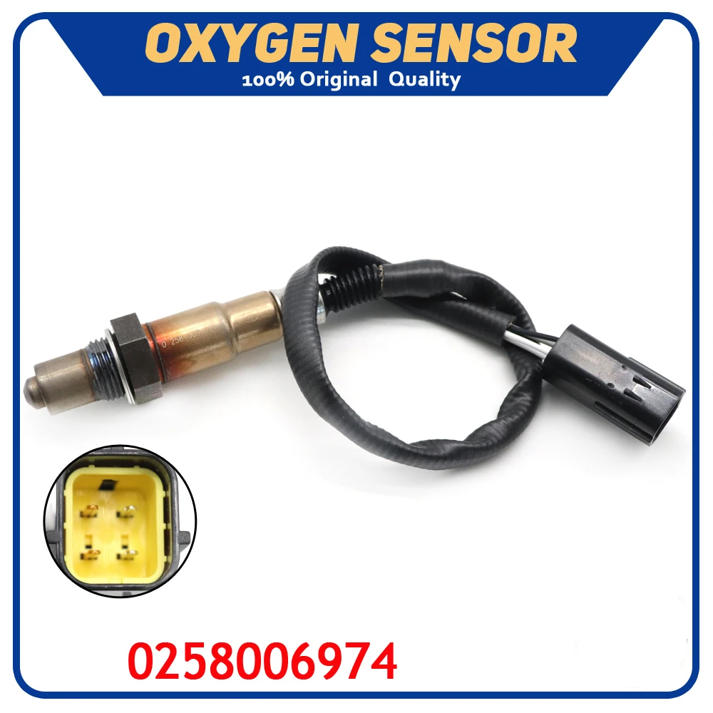 

Car 4 Wire Front Air Fuel Ratio Lambda O2 Oxygen Sensor Upstream 0258006974 Fit For Great Wall Haval M4 0 258 006 974