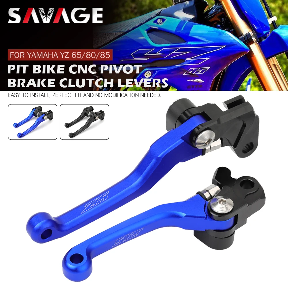 

Pivot Brake Clutch Levers For YAMAHA YZ 65 80 85 1995-2022 YZ65 YZ80 YZ85 Motorcycle Accessories Dirt Bike Motocross Foldable