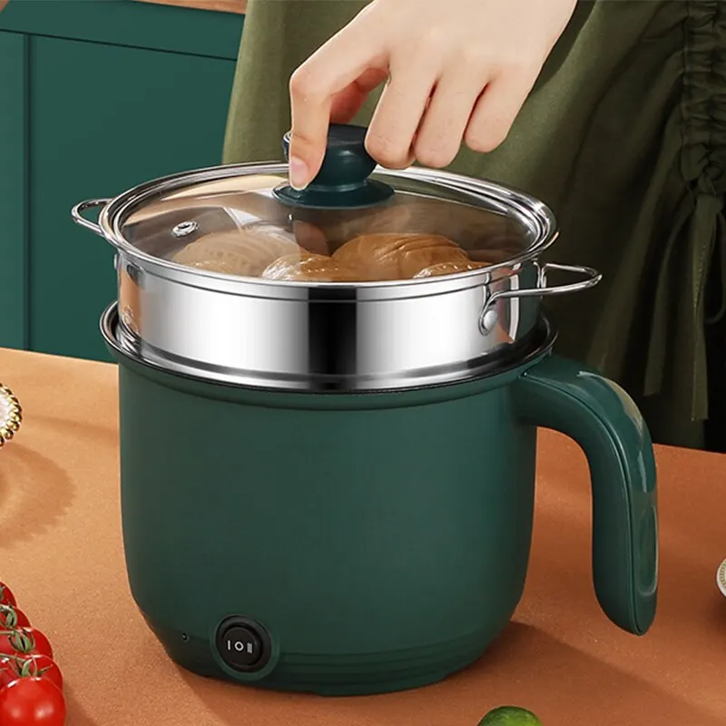 1.5L Capacity Mini Home Cooking Pot Multifunctional Rice Coo