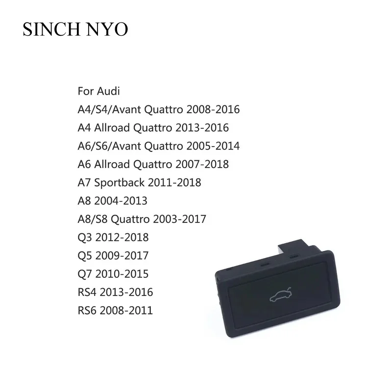 4G0959831A кнопка переключения блокировки багажника электрической мощности для Audi A4