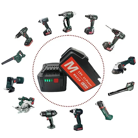 Литий-ионный аккумулятор KEPAH 18В 9000 мАч для Metabo