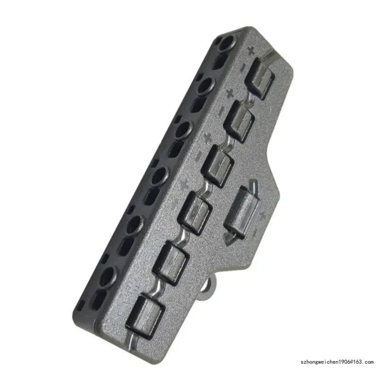 28GF Разъем эффективного распределения питания с 1 входом и 6 выходами Светодиодные