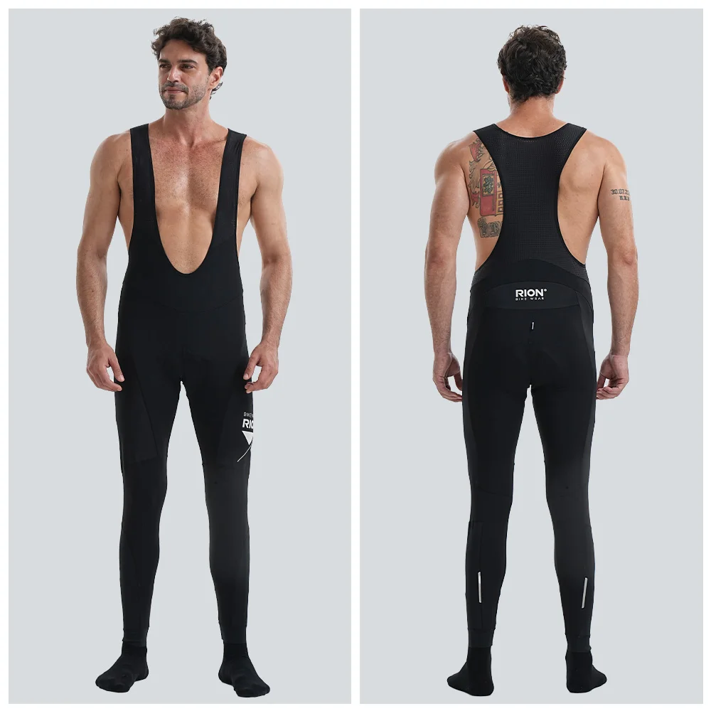RION зимние велосипедные длинные брюки-комбинезоны для мужчин и женщин колготки MTB