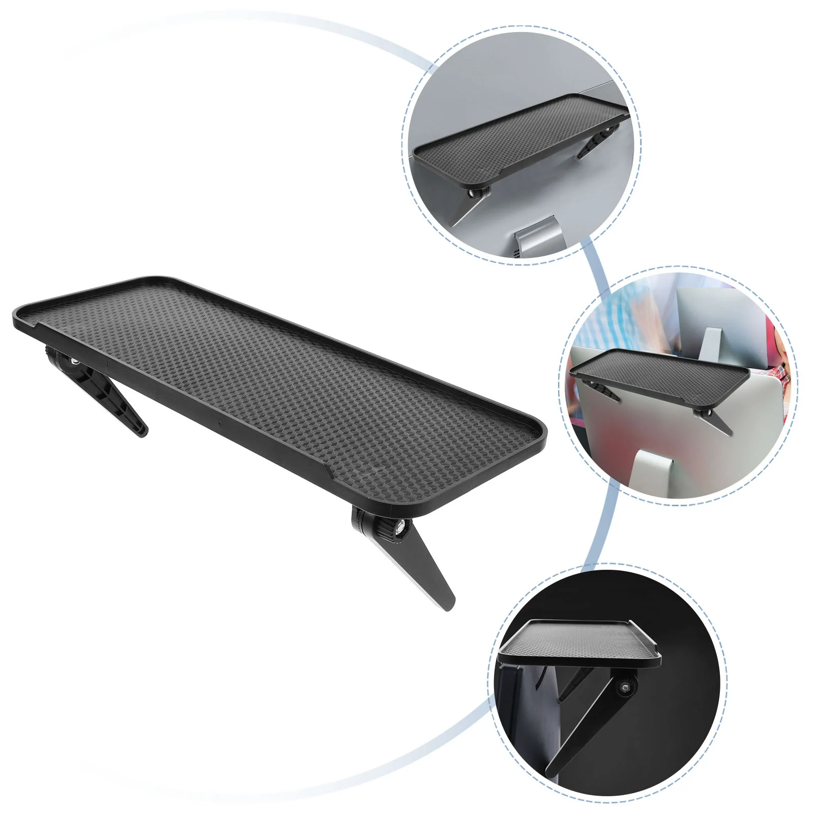 

Computer Shelf Monitor Stand Household Multifunction Sundries Rack Storage Screen Cable