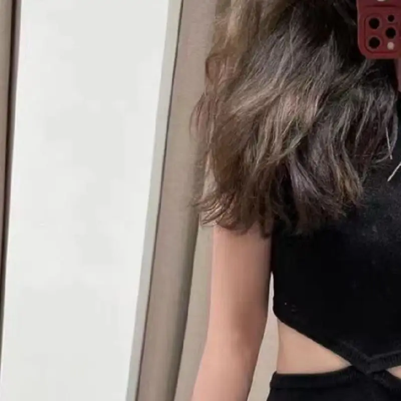 

Women Mini Robe Waist Sleeveless Slim Sexy Tank Dress