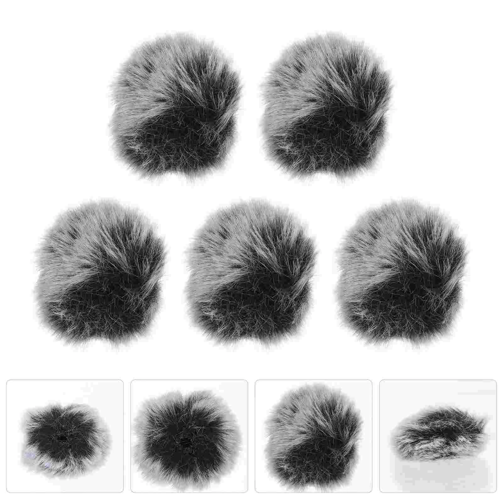 

5Pcs Cover Mic Blowout Proof Cover Microphone Accessory Microphone Cover Mic Cover for KTV
