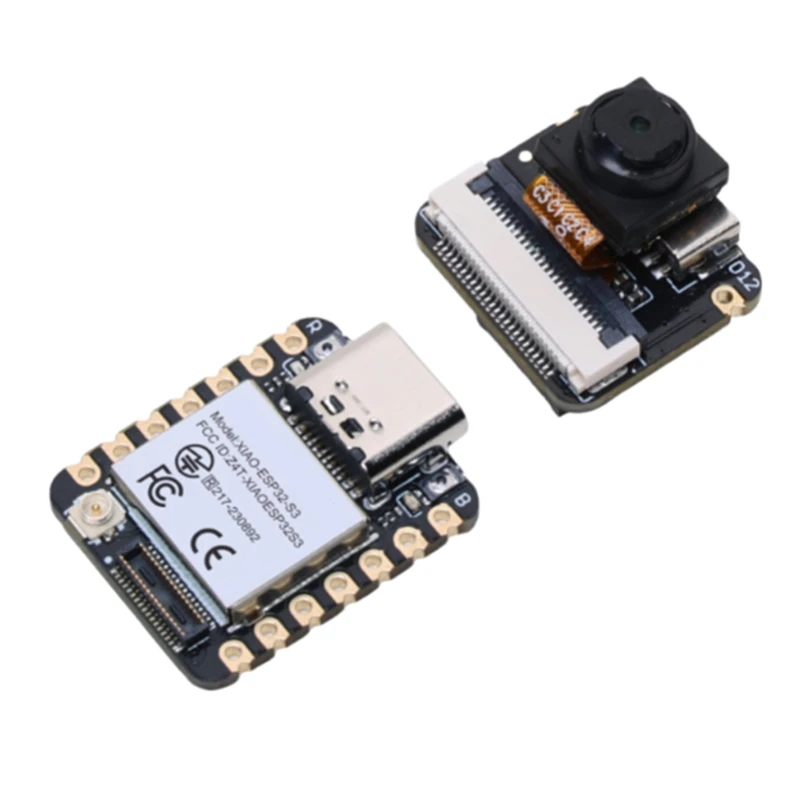 XIAO ESP32 S3 Sense-Seeeduino Xiao Esp32s3 Sense With OV2640 Camera Sensor 2.4Ghz Wi-Fi BLE 5.0 Microphone 8MB