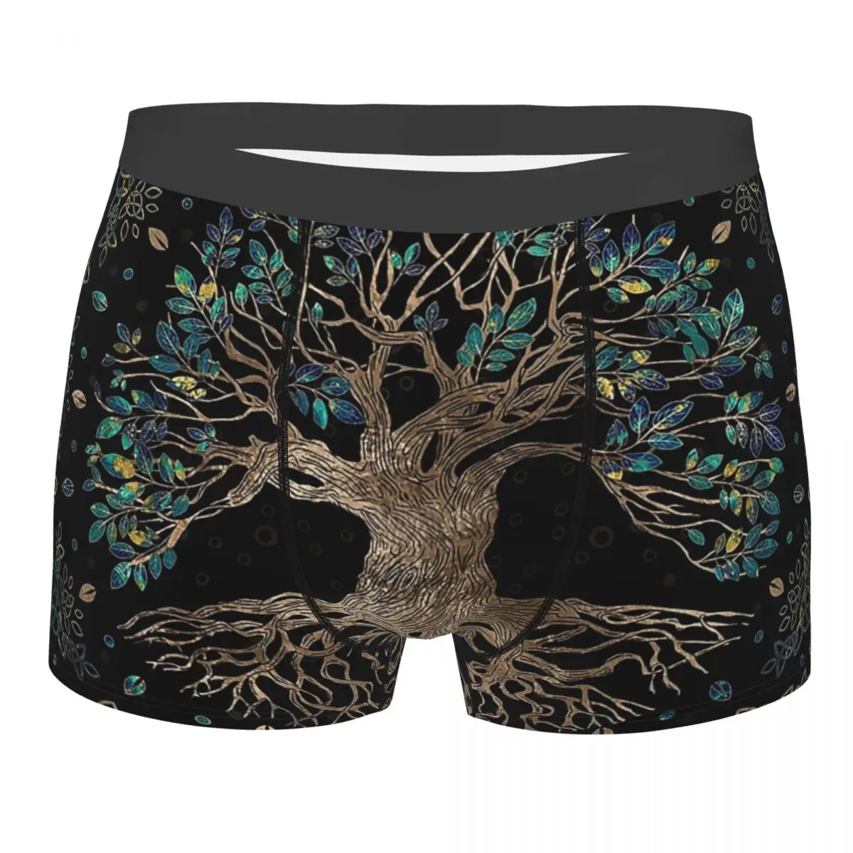 

Tree Of Life Yggdrasil Viking Men's Underwear Vikings Valhalla Boxer Shorts Panties Breathable Underpants for Homme S-XXL